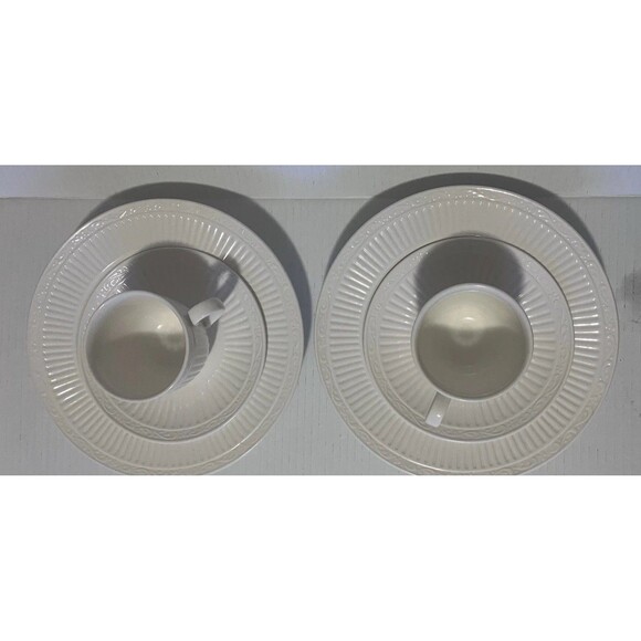 Lot of 2 Mikasa Italian Countryside ~ Cup & Saucer Set with two soup bowls DD900 - Picture 14 of 16